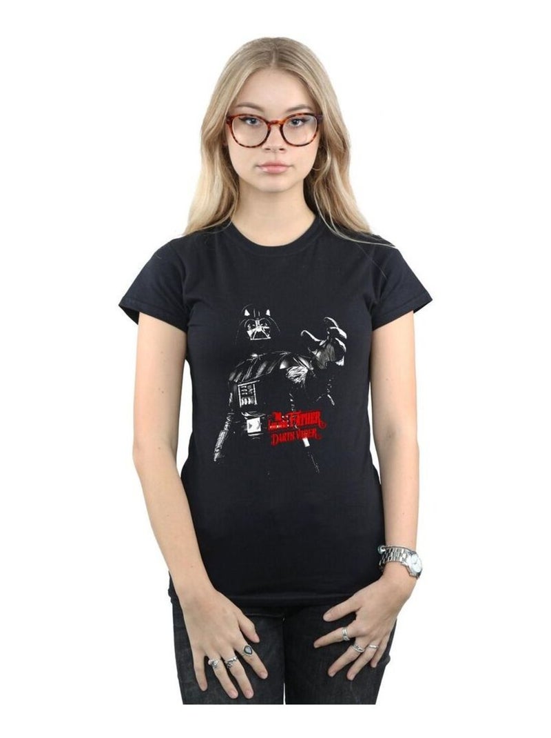 Star Wars - T-shirt AM YOUR FATHER Noir - Kiabi