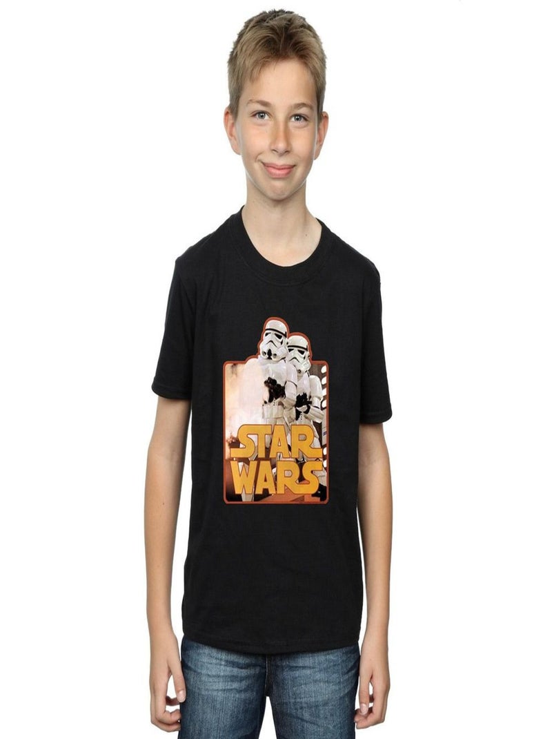 Star Wars - T-shirt ASSAULT Noir - Kiabi