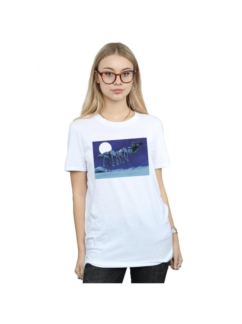 Star Wars - T-shirt AT-AT Blanc - Kiabi
