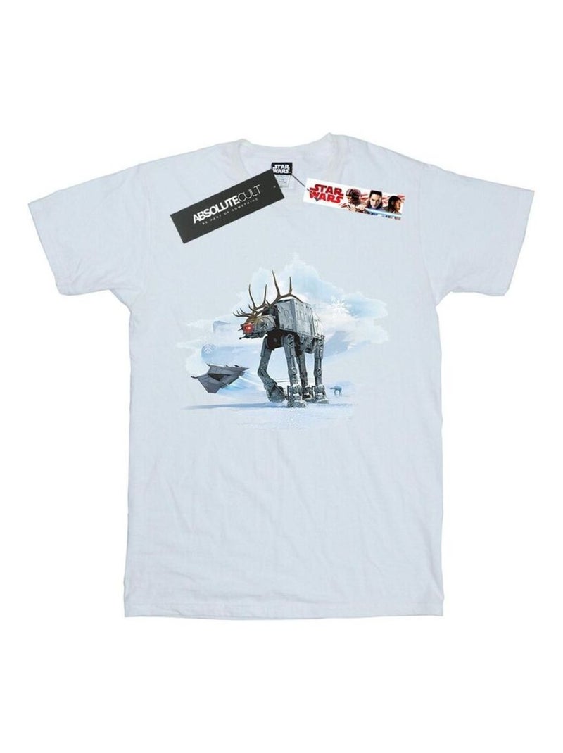 Star Wars - T-shirt AT-AT Blanc - Kiabi