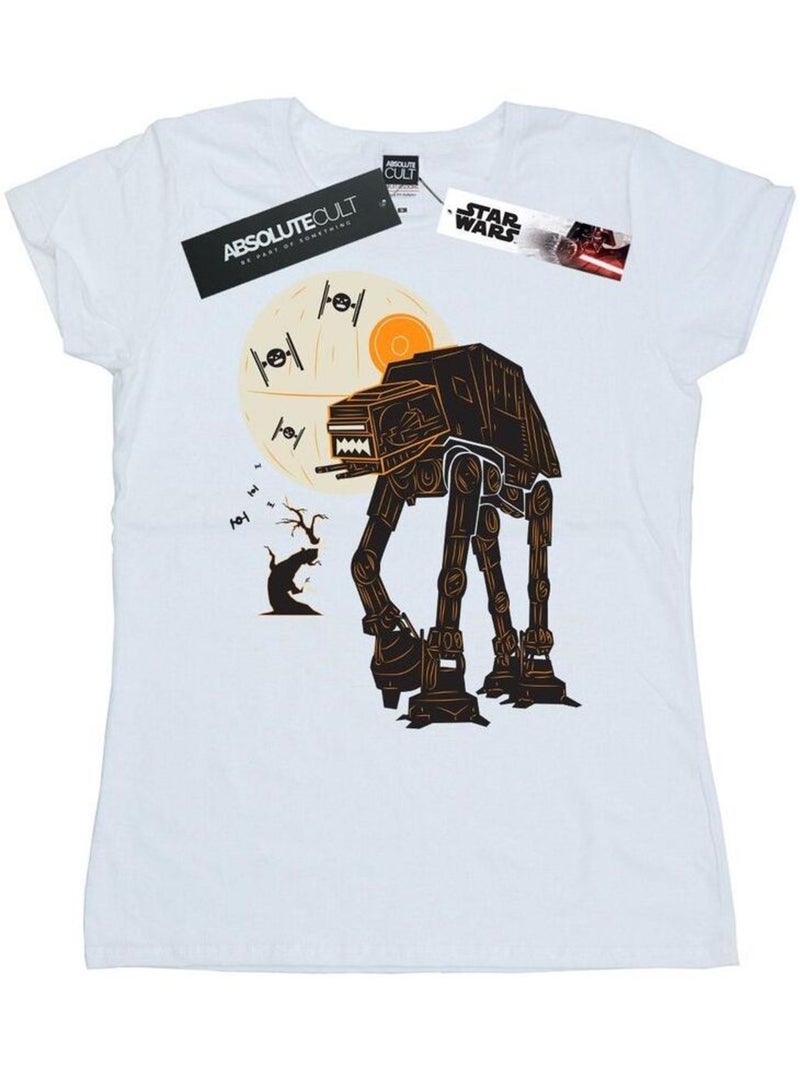 Star Wars - T-shirt AT-AT Blanc - Kiabi