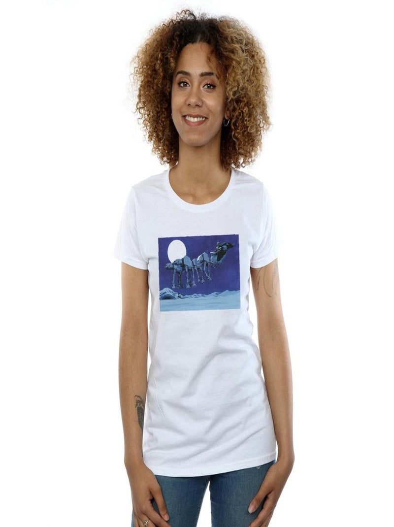 Star Wars - T-shirt AT-AT Blanc - Kiabi