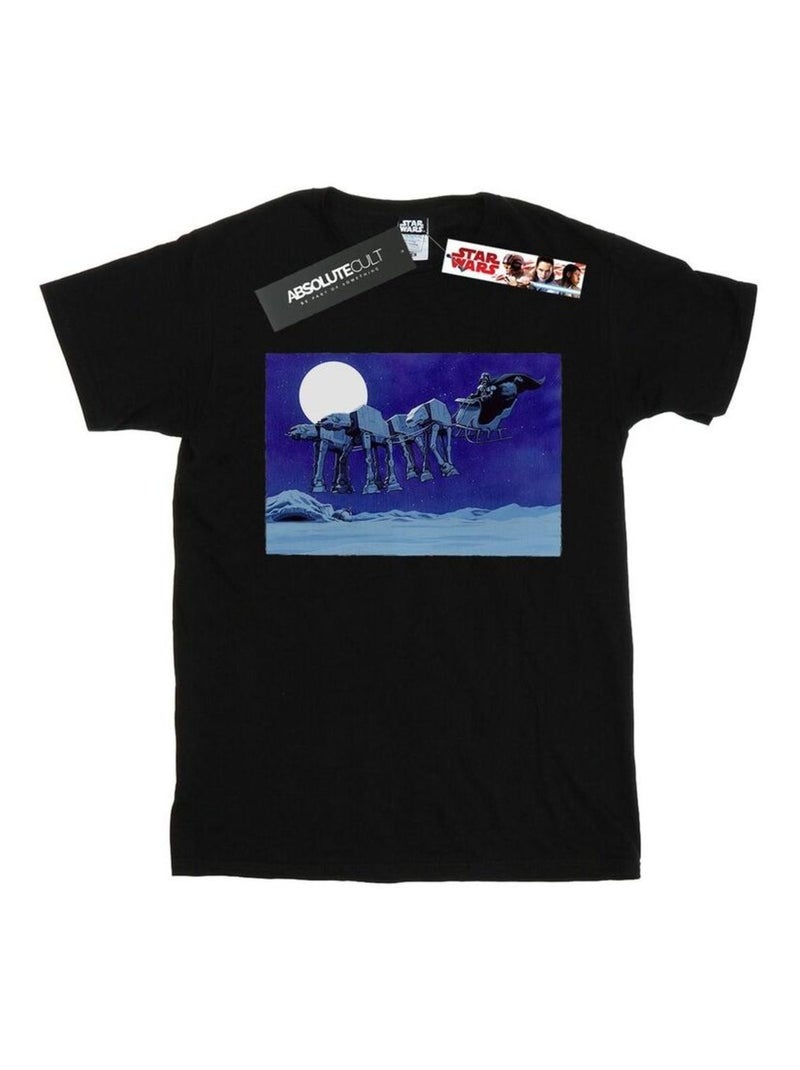 Star Wars - T-shirt AT-AT Noir - Kiabi