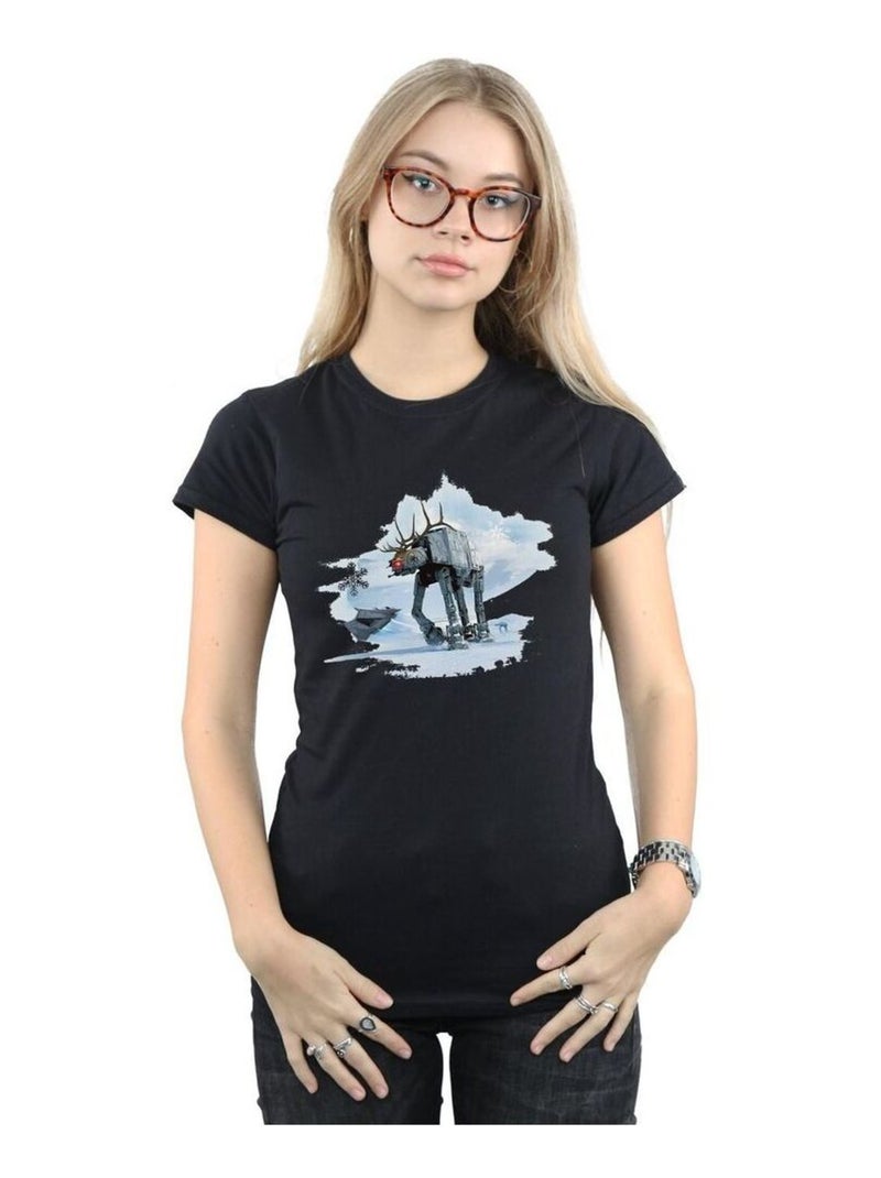 Star Wars - T-shirt AT-AT Noir - Kiabi