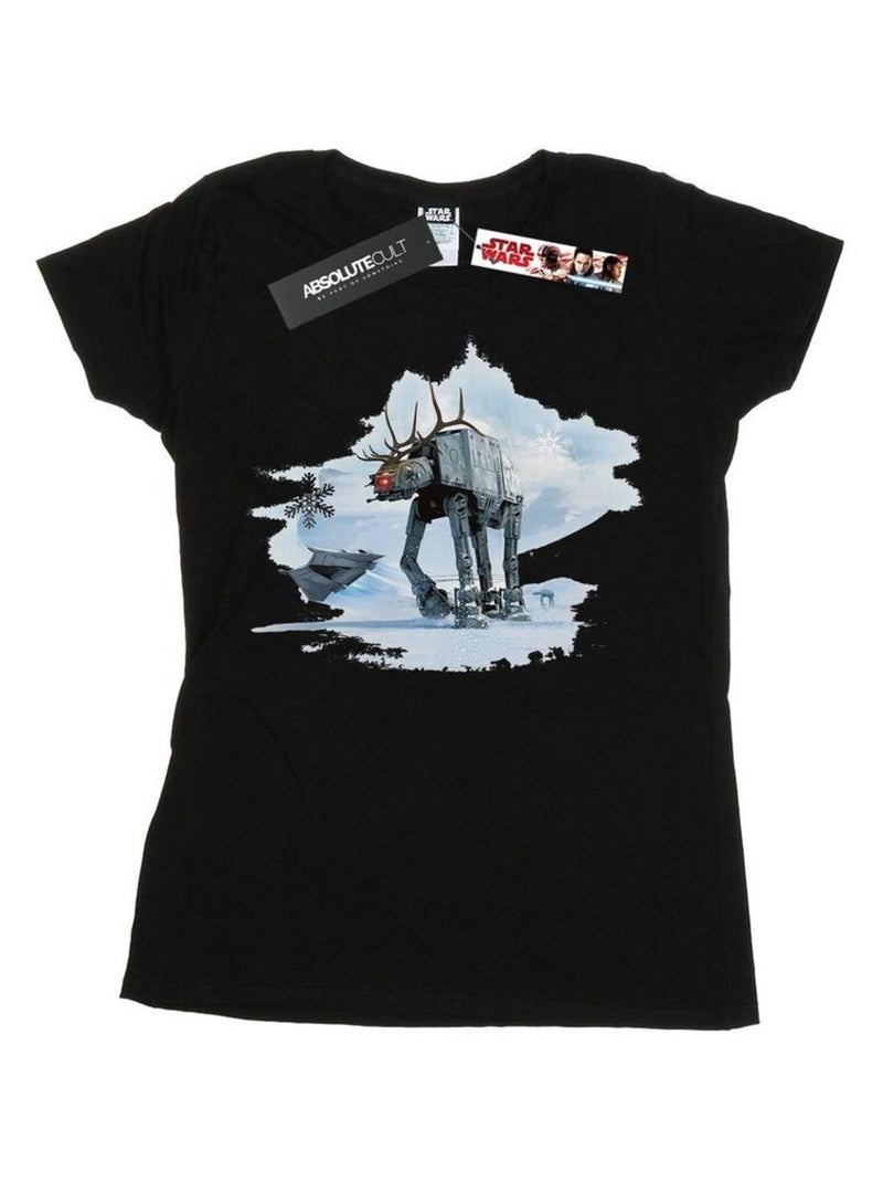 Star Wars - T-shirt AT-AT Noir - Kiabi