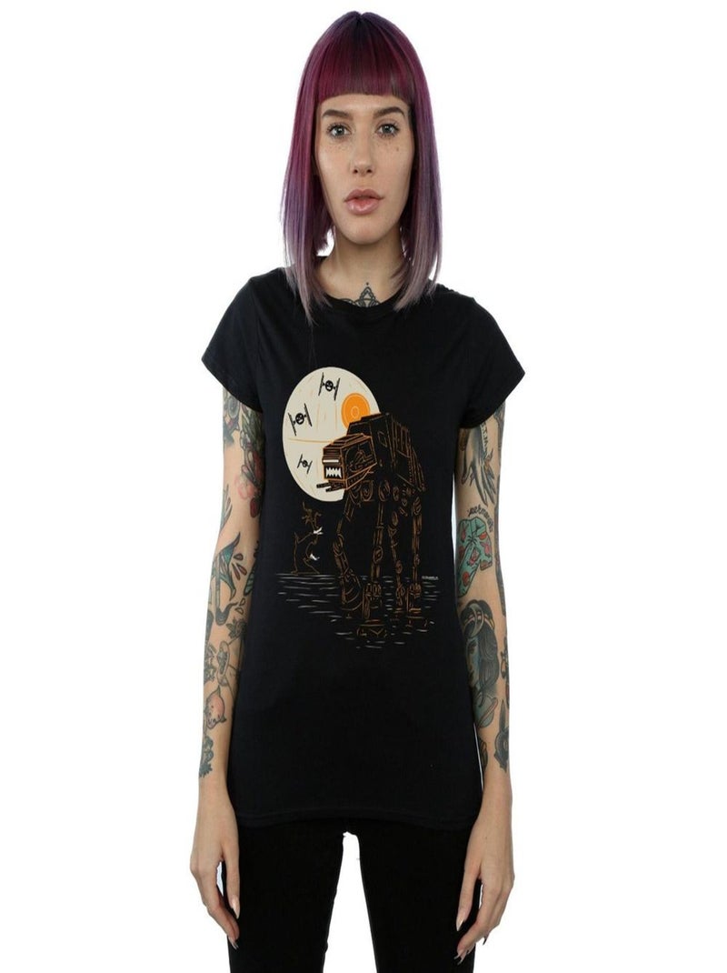Star Wars - T-shirt AT-AT Noir - Kiabi