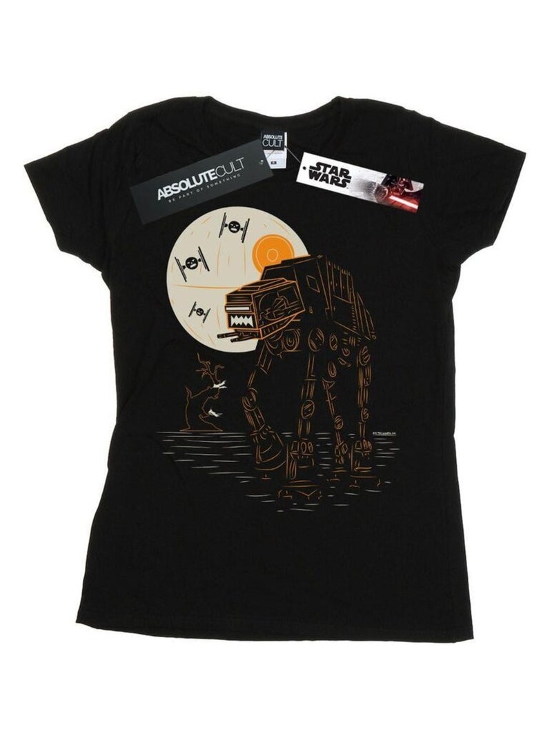 Star Wars - T-shirt AT-AT Noir - Kiabi