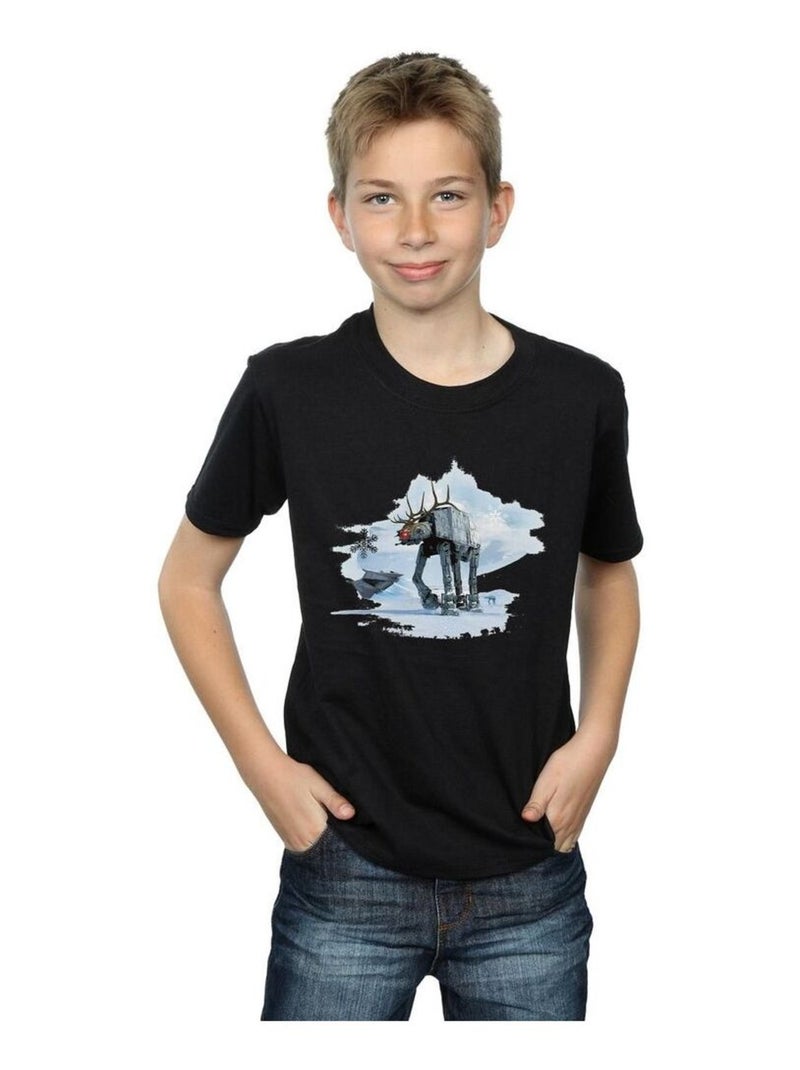 Star Wars - T-shirt AT-AT Noir - Kiabi