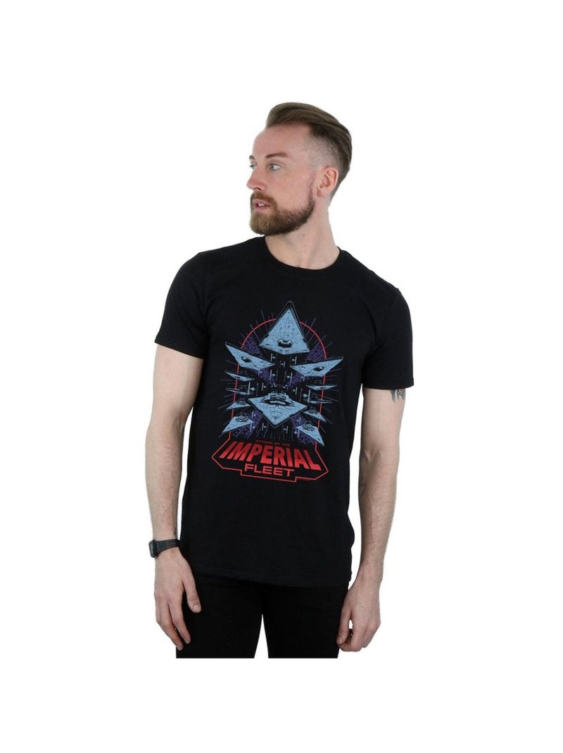Star Wars - T-shirt ATTACK OF THE IMPERIAL FLEET Noir - Kiabi