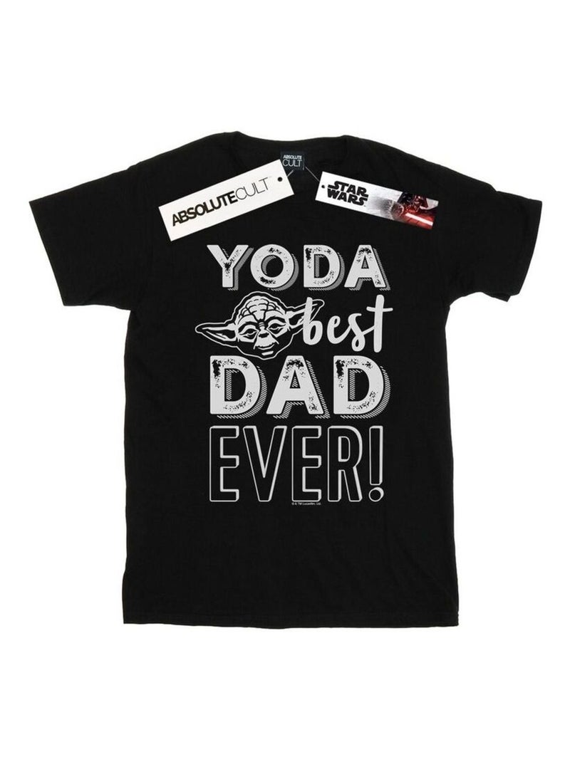 Star Wars - T-shirt BEST DAD Noir - Kiabi