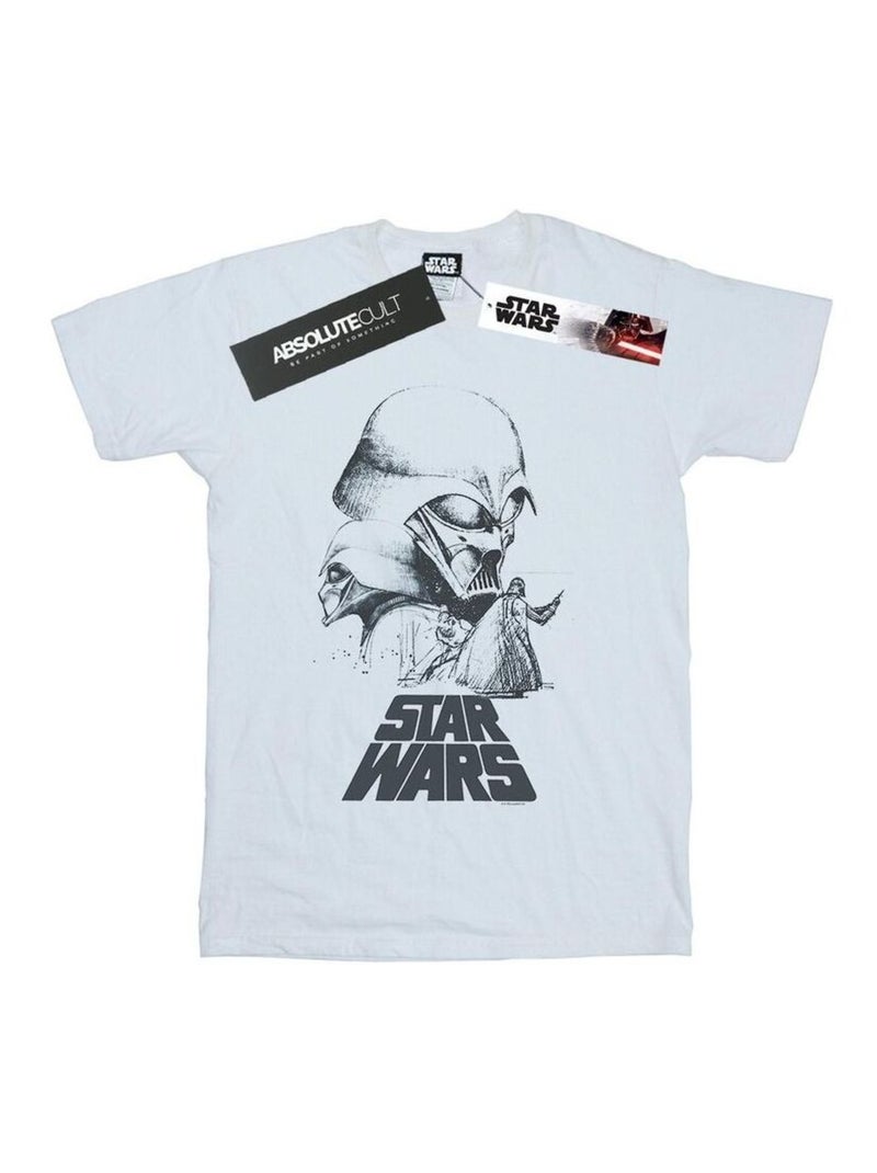 Star Wars - T-shirt Blanc - Kiabi
