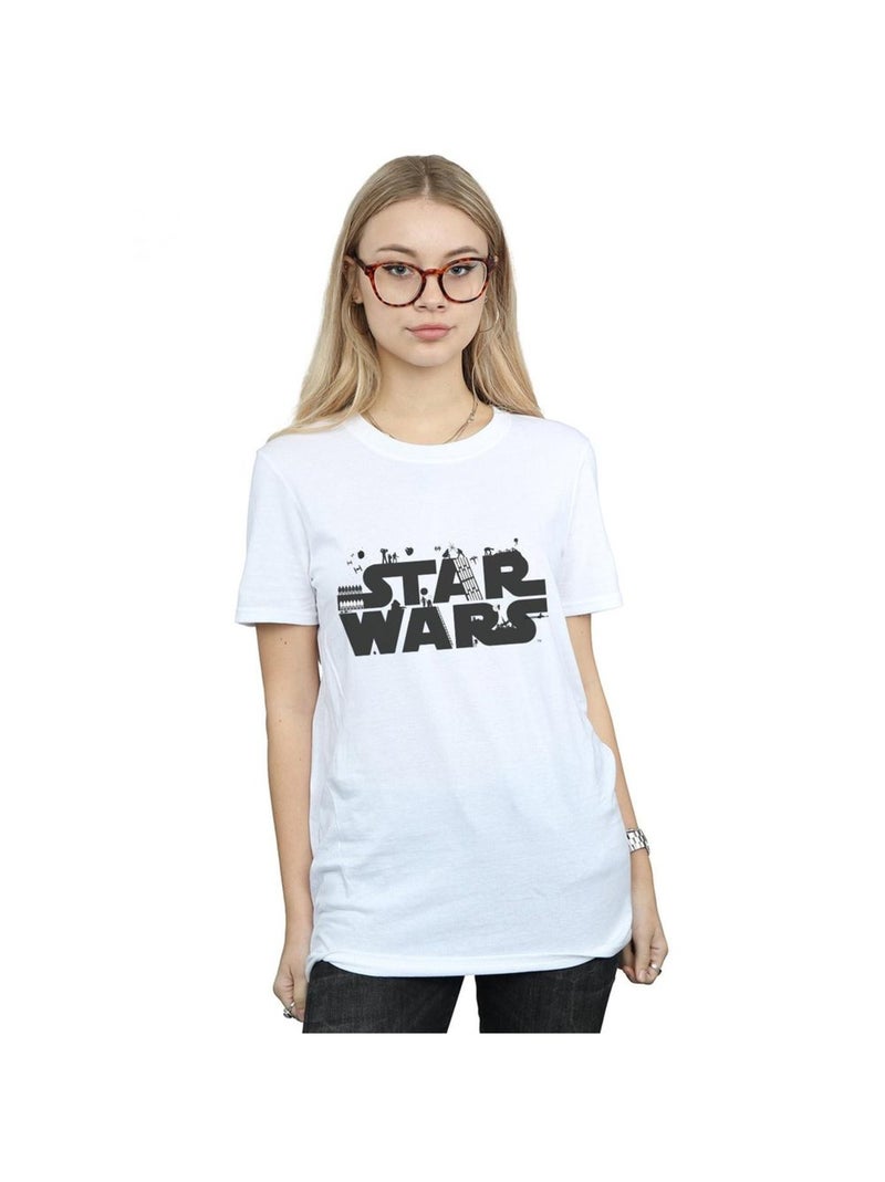 Star Wars - T-shirt Blanc - Kiabi