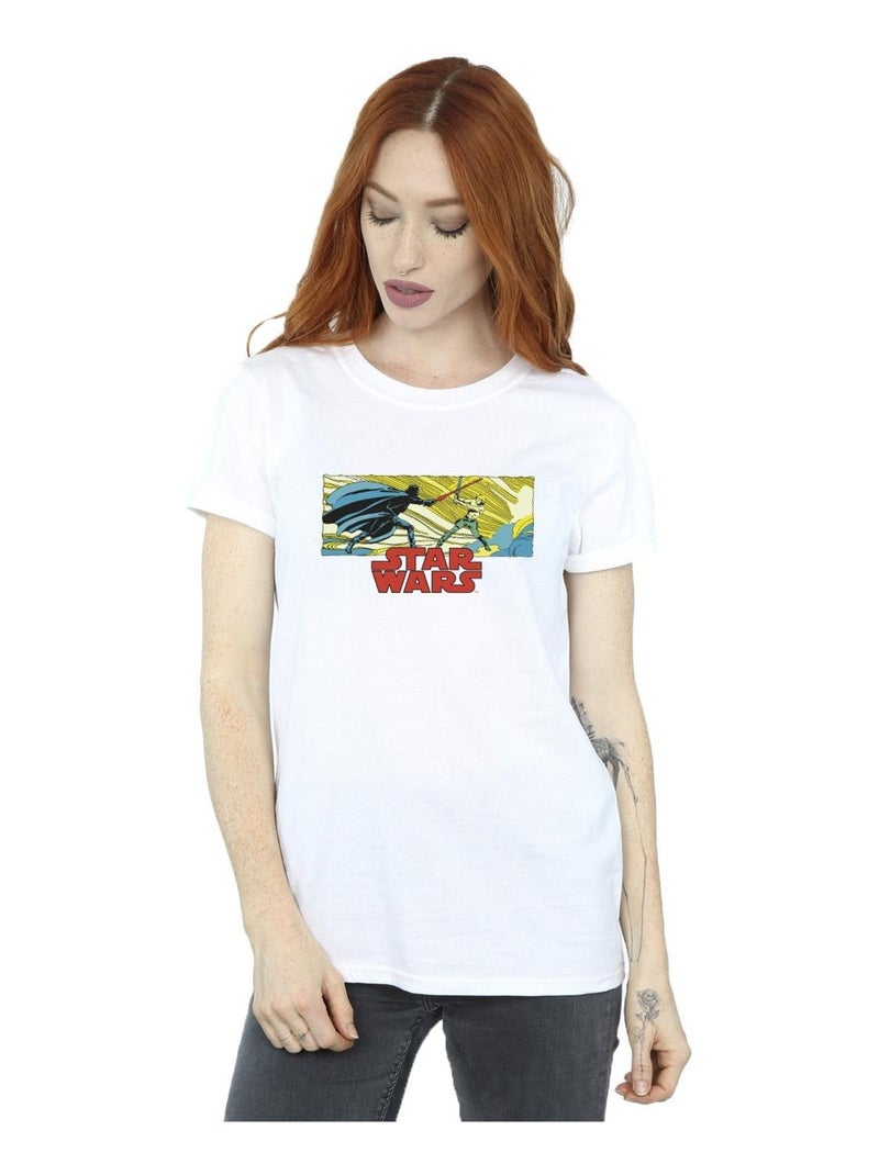 Star Wars - T-shirt Blanc - Kiabi