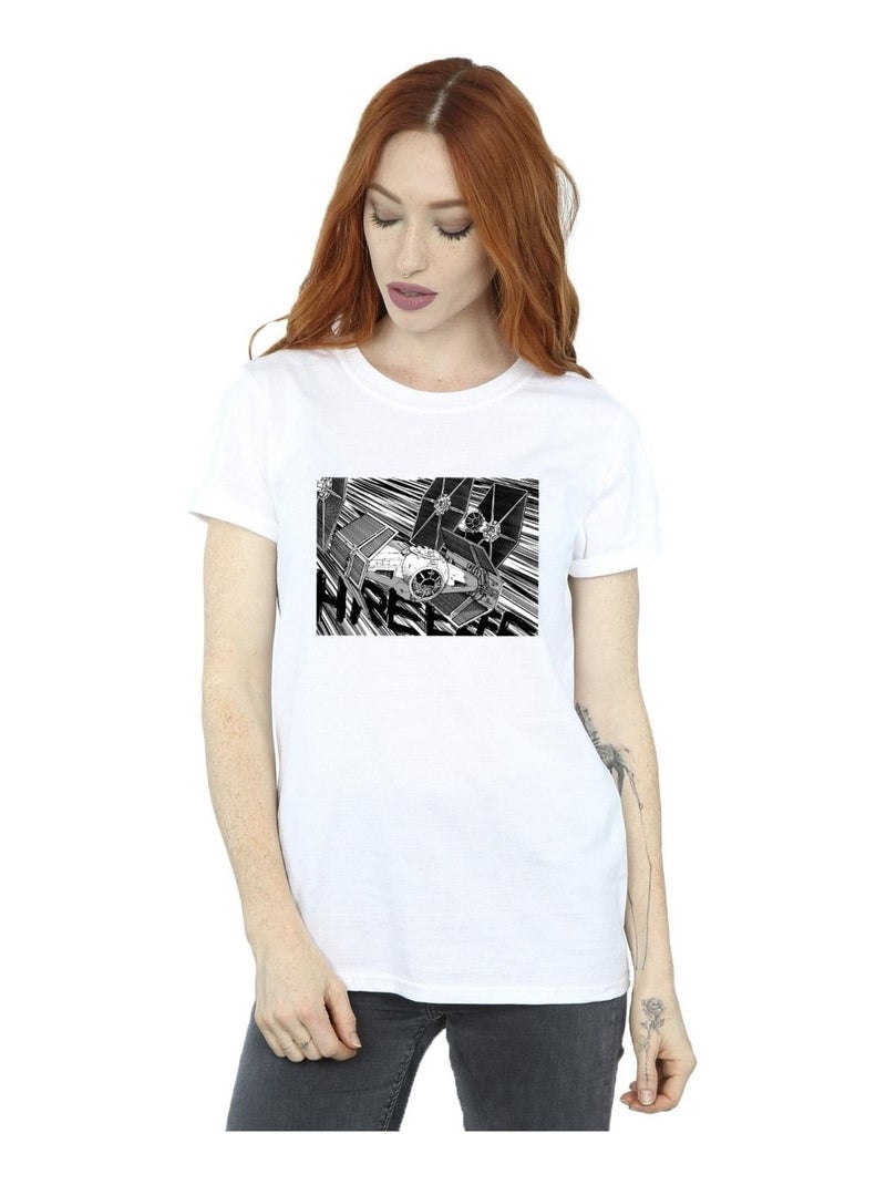 Star Wars - T-shirt Blanc - Kiabi