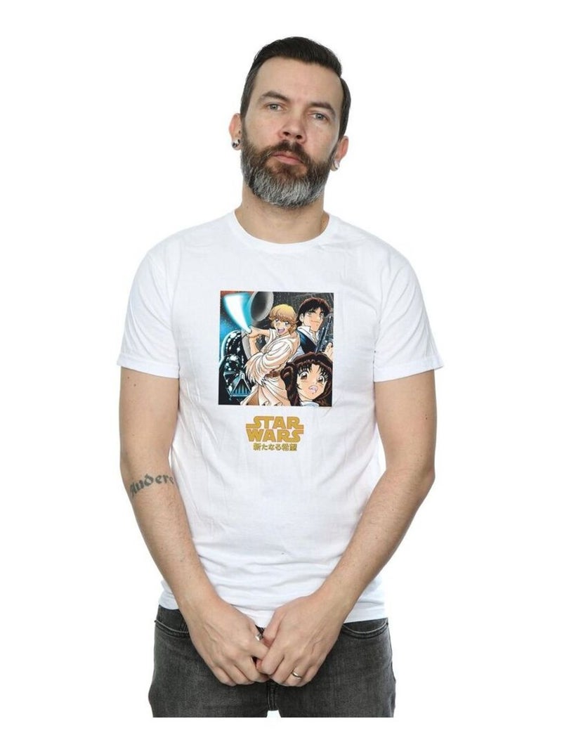 Star Wars - T-shirt Blanc - Kiabi