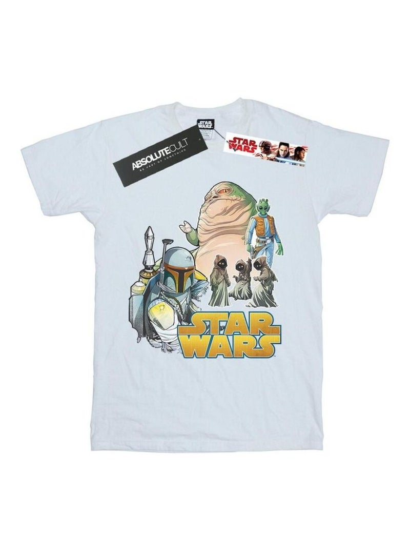 Star Wars - T-shirt Blanc - Kiabi