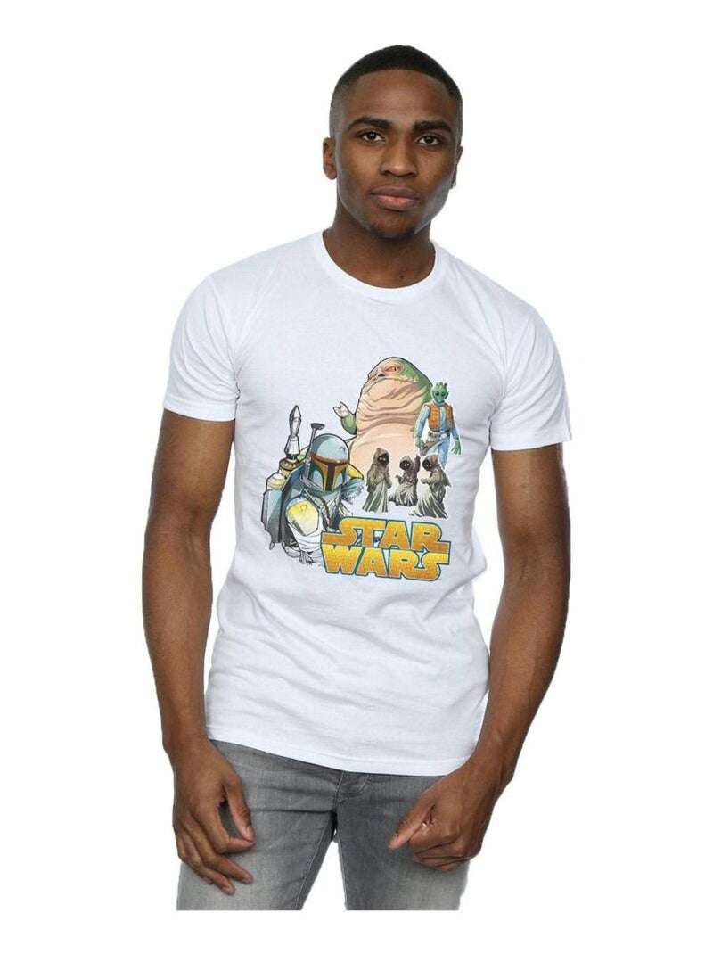 Star Wars - T-shirt Blanc - Kiabi