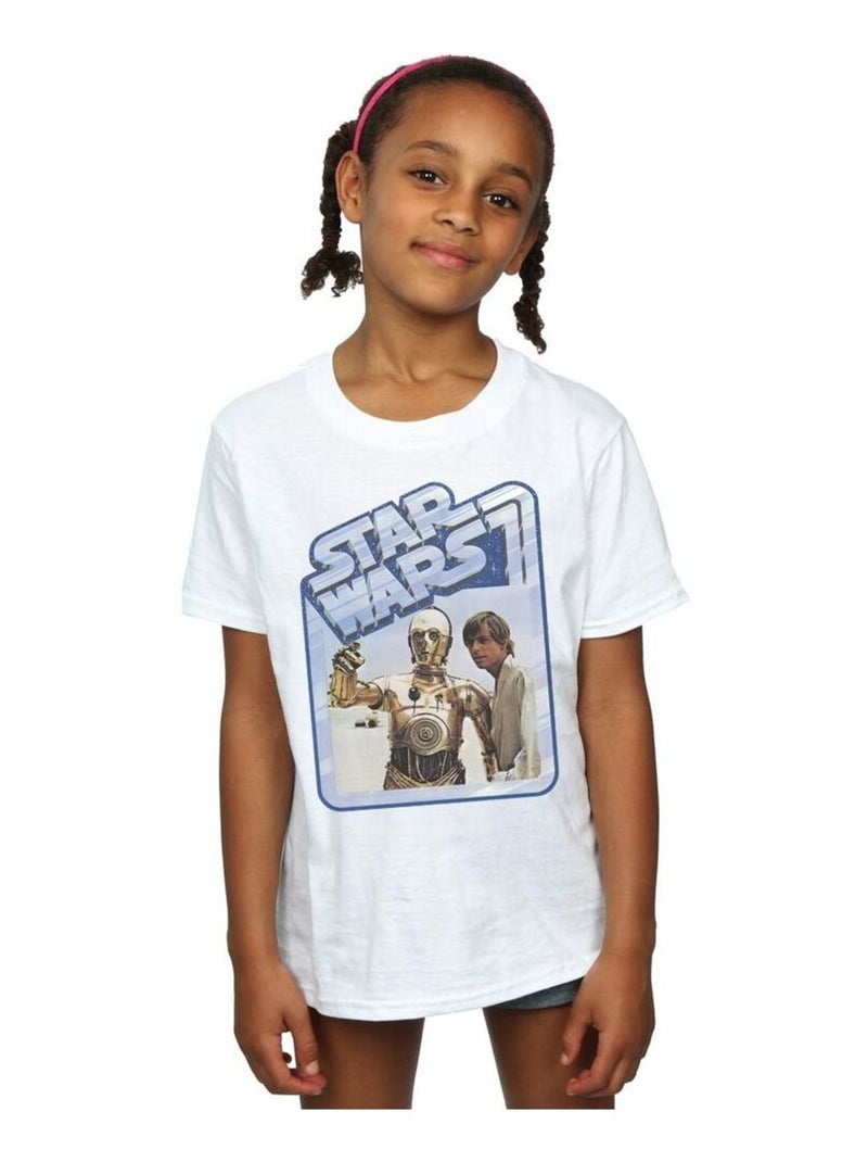 Star Wars - T-shirt Blanc - Kiabi