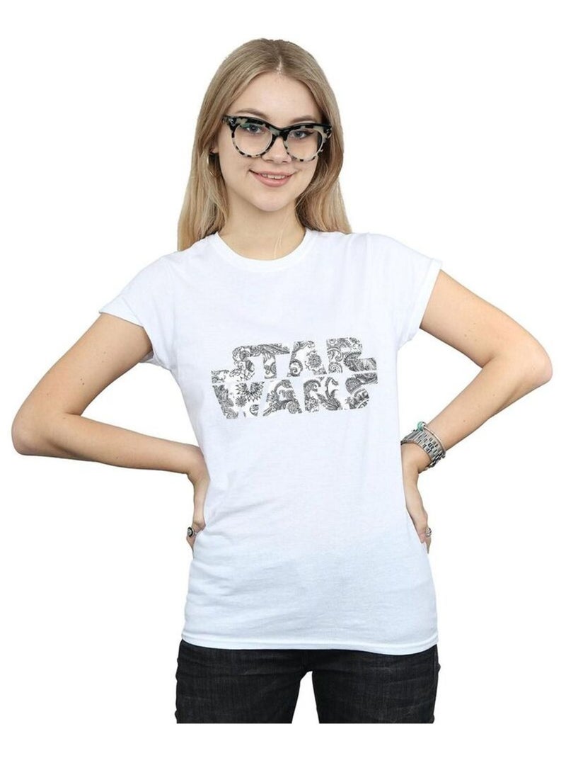 Star Wars - T-shirt Blanc - Kiabi