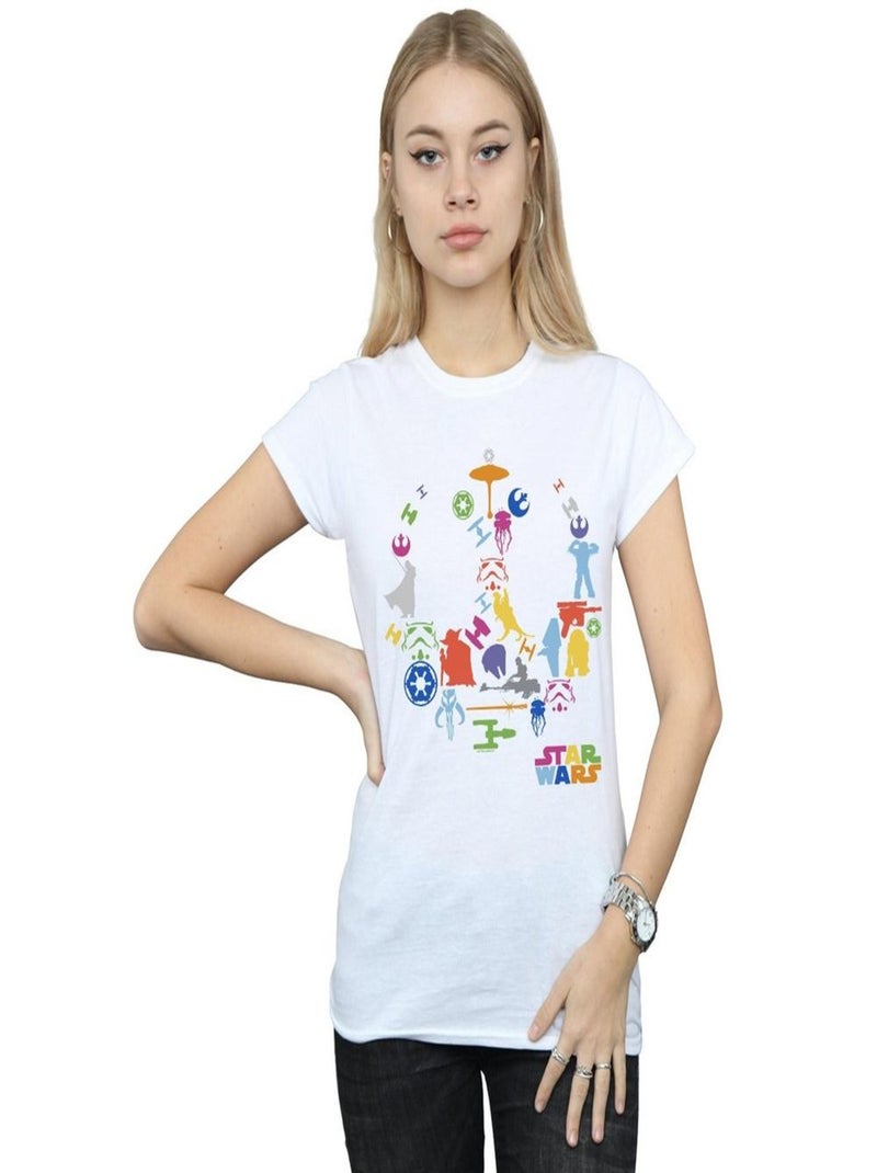Star Wars - T-shirt Blanc - Kiabi