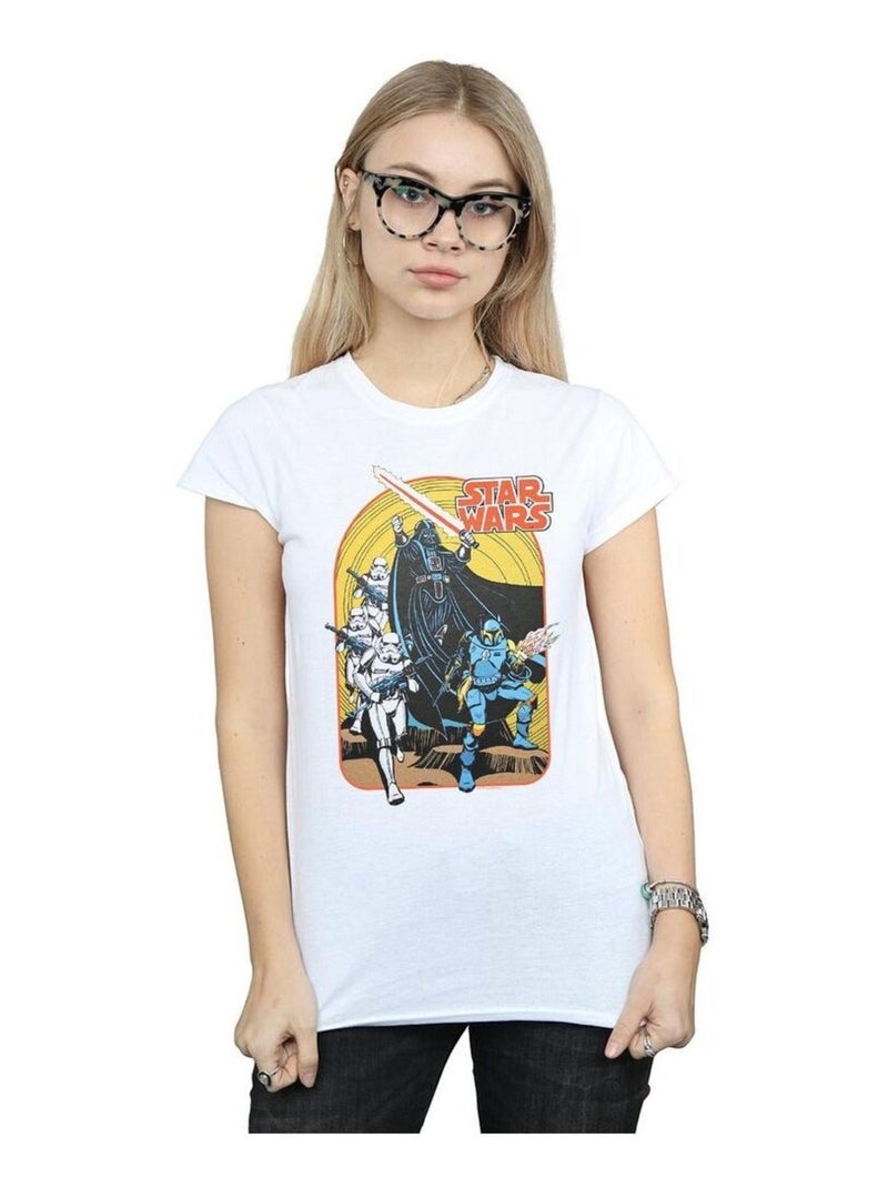 Star Wars - T-shirt Blanc - Kiabi