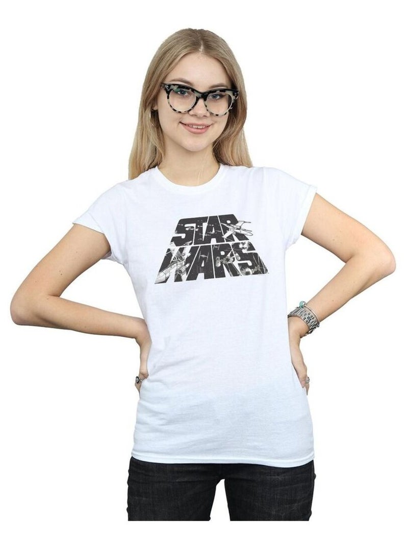 Star Wars - T-shirt Blanc - Kiabi