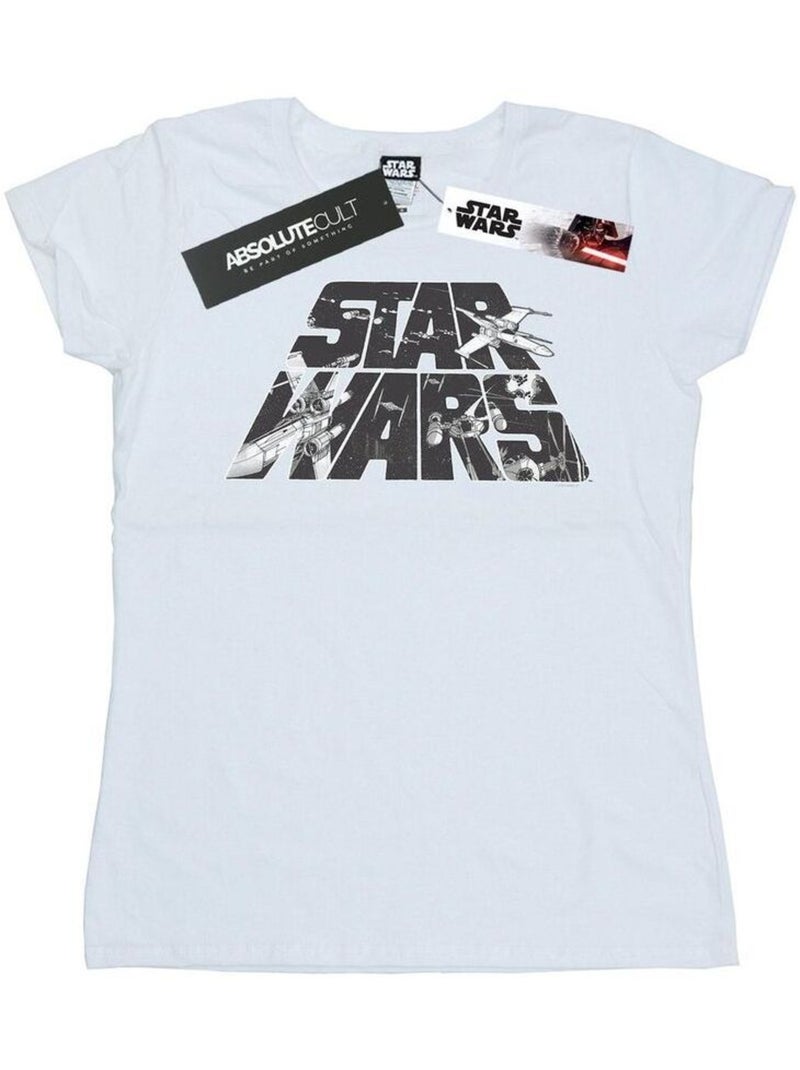 Star Wars - T-shirt Blanc - Kiabi
