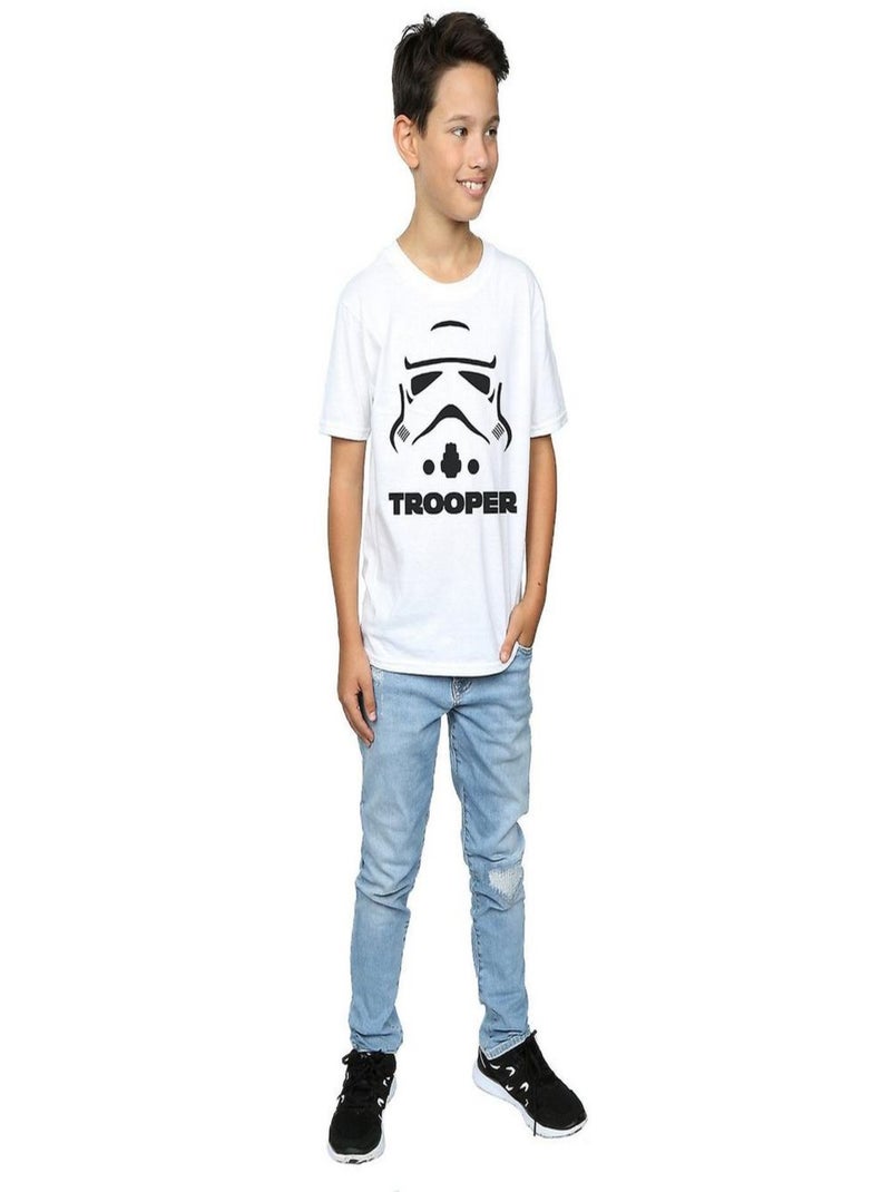 Star Wars - T-shirt Blanc - Kiabi