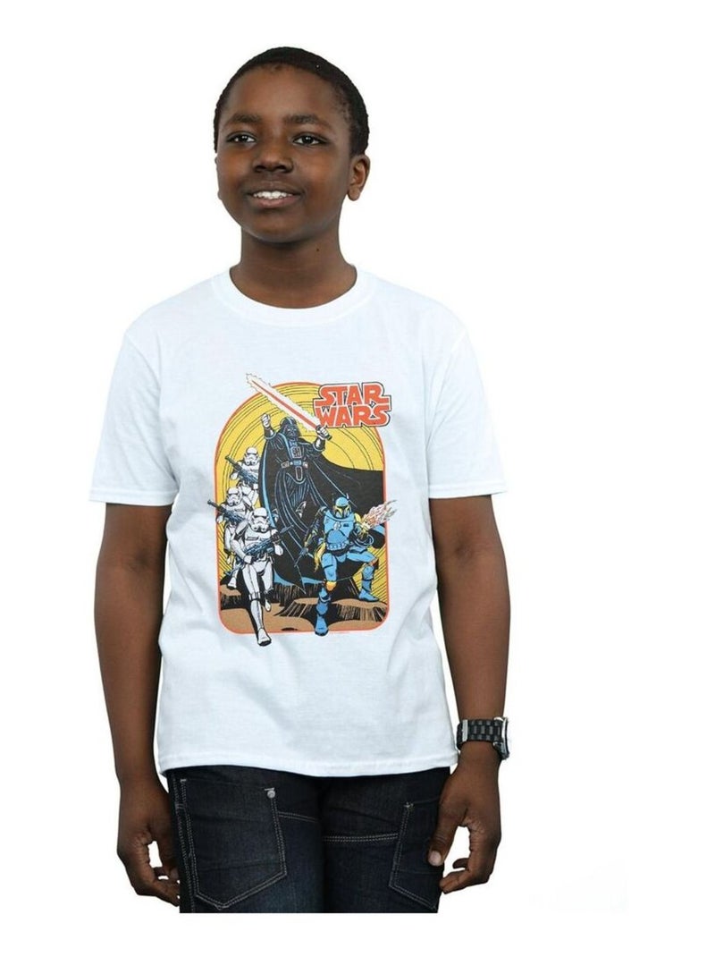 Star Wars - T-shirt Blanc - Kiabi