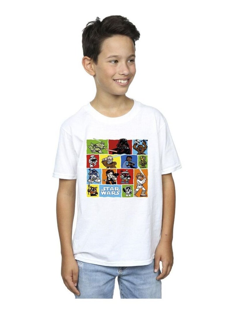 Star Wars - T-shirt Blanc - Kiabi