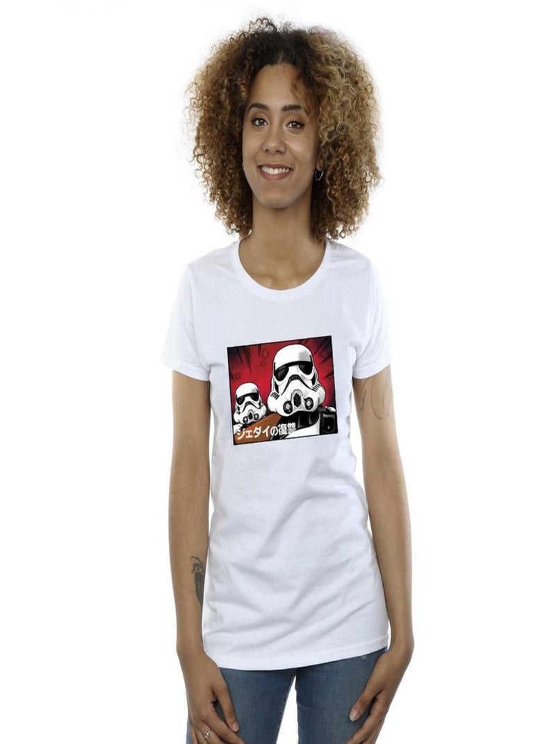 Star Wars - T-shirt Blanc - Kiabi