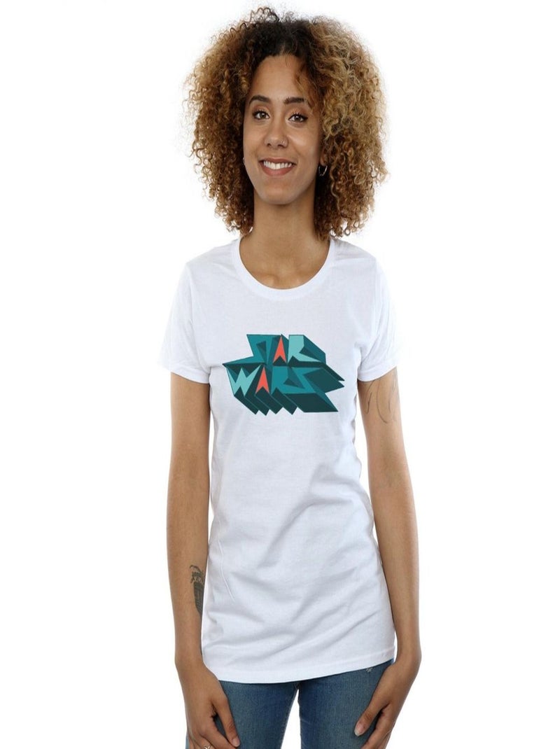 Star Wars - T-shirt Blanc - Kiabi