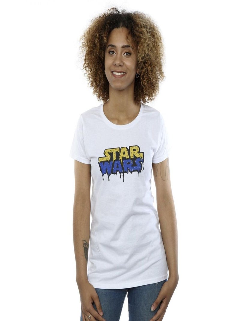 Star Wars - T-shirt Blanc - Kiabi