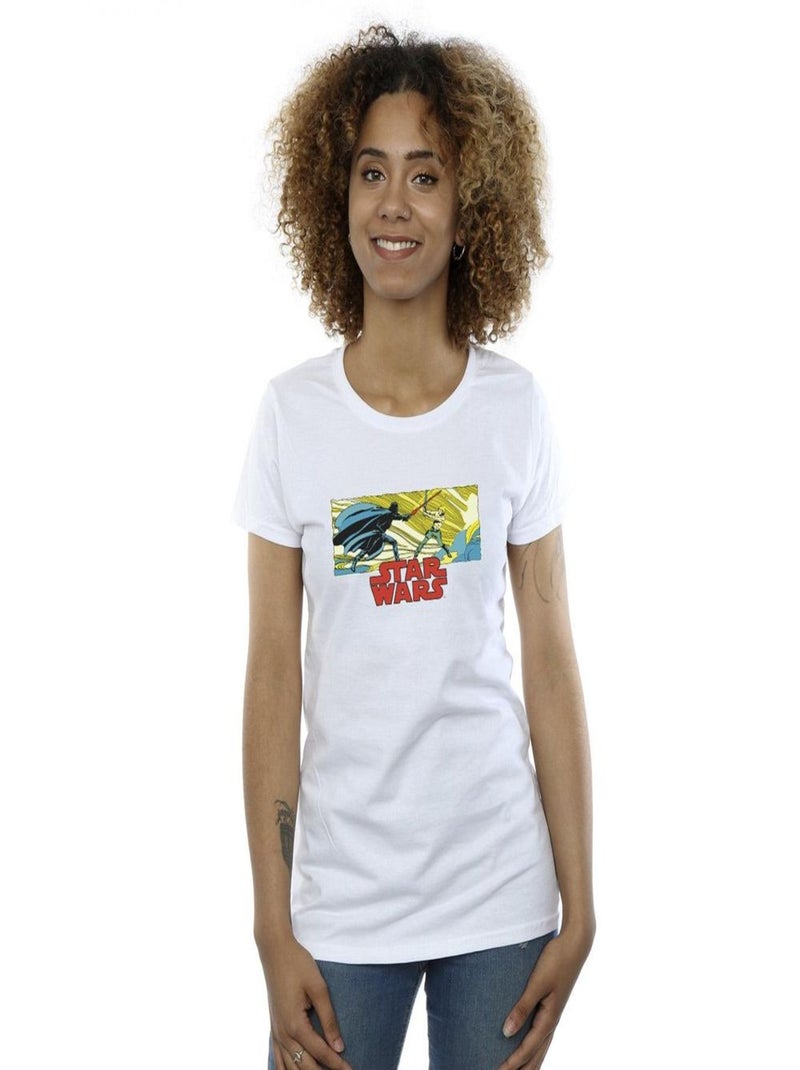 Star Wars - T-shirt Blanc - Kiabi