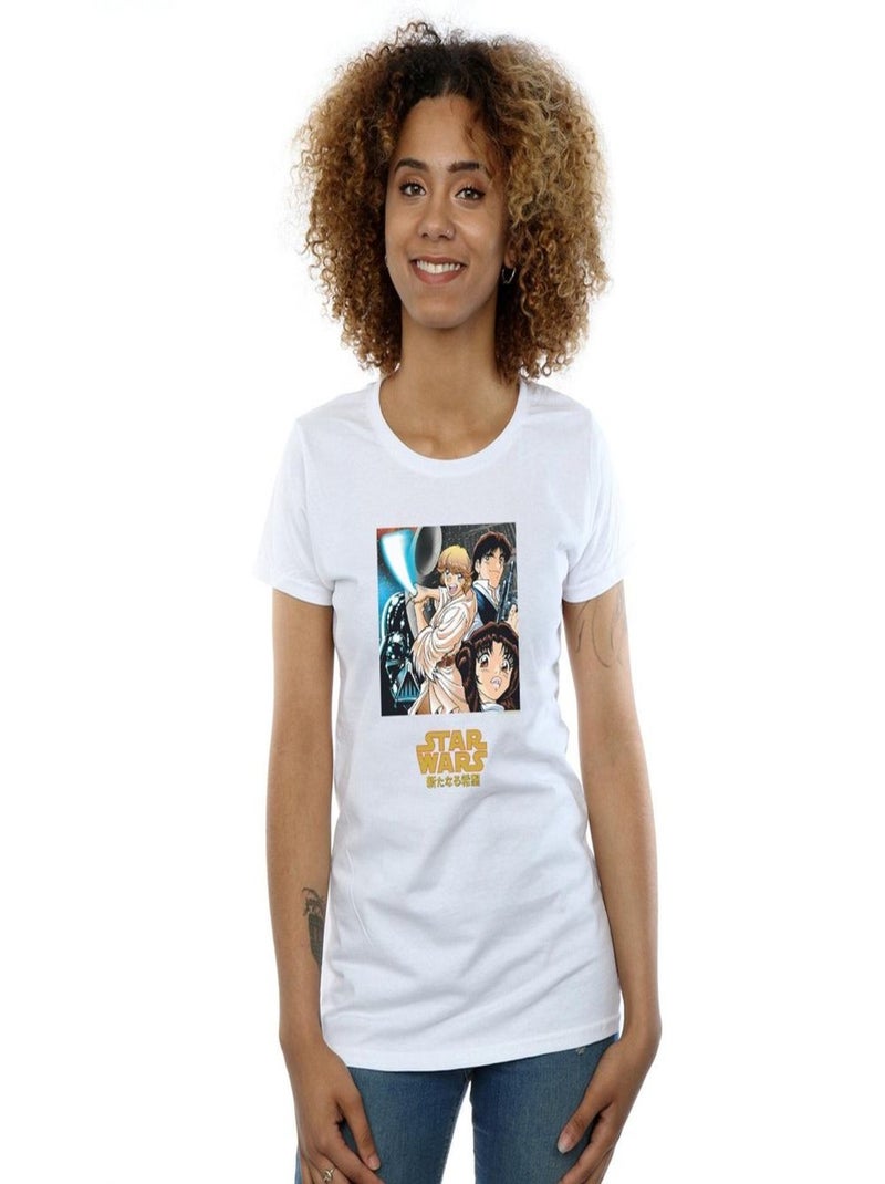 Star Wars - T-shirt Blanc - Kiabi
