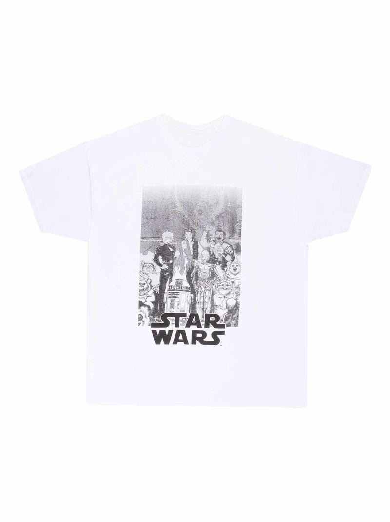 Star Wars - T-shirt Blanc - Kiabi