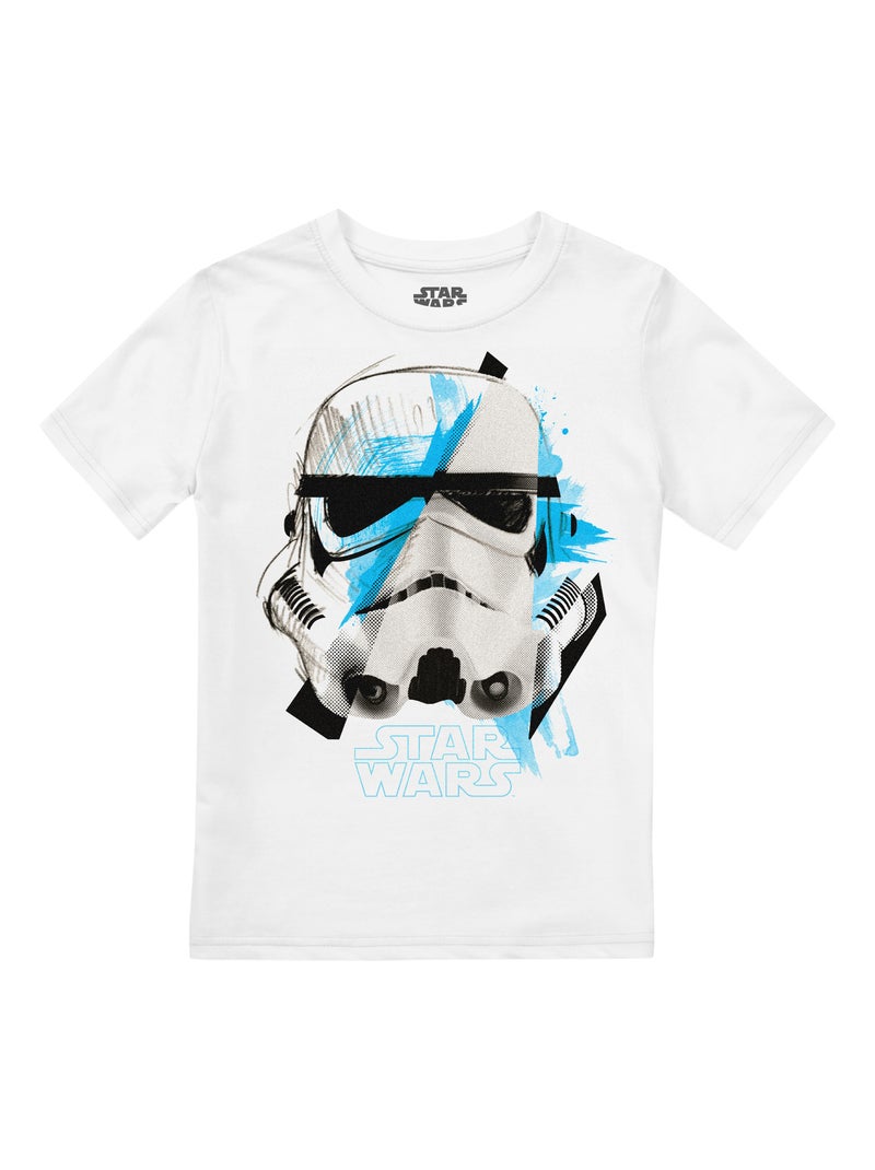 Star Wars - T-shirt Blanc - Kiabi