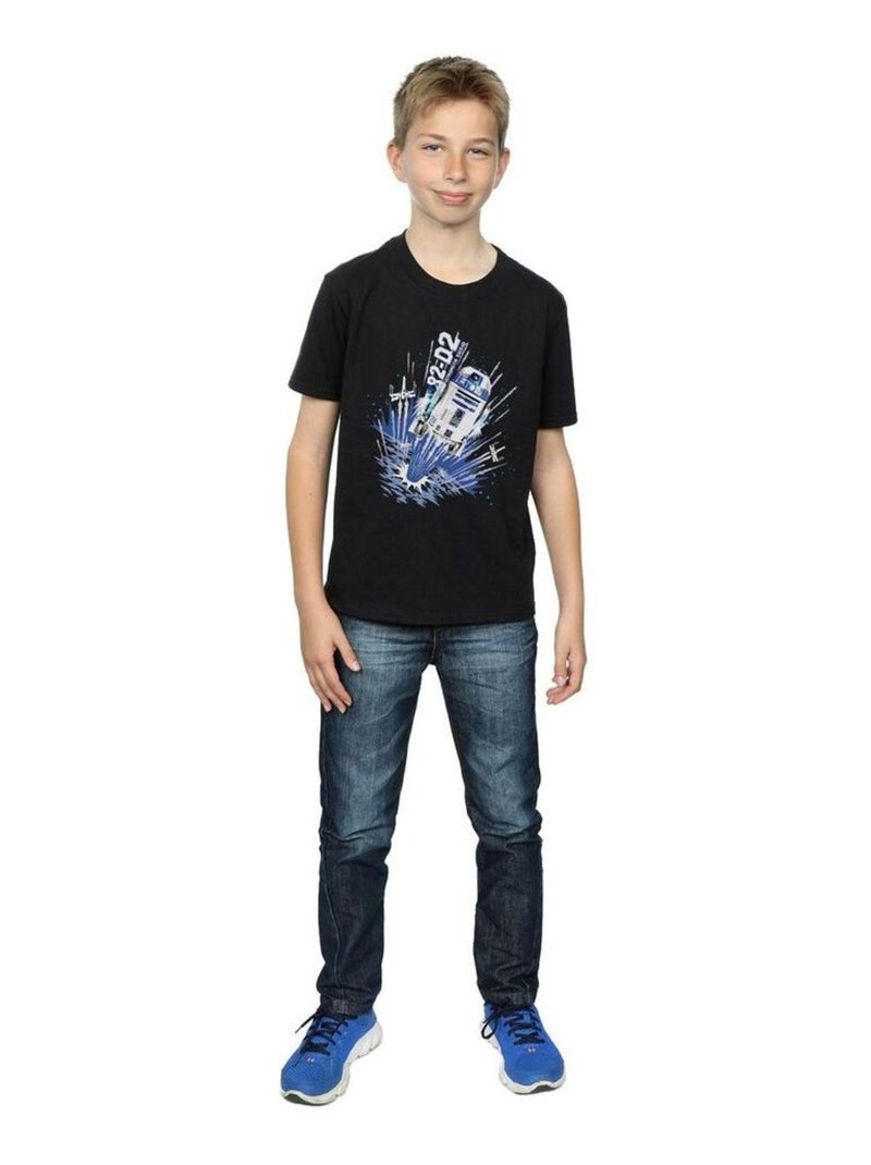 Star Wars - T-shirt BLAST OFF Noir - Kiabi