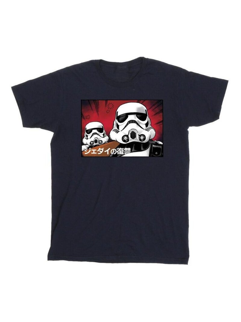 Star Wars - T-shirt Bleu marine - Kiabi