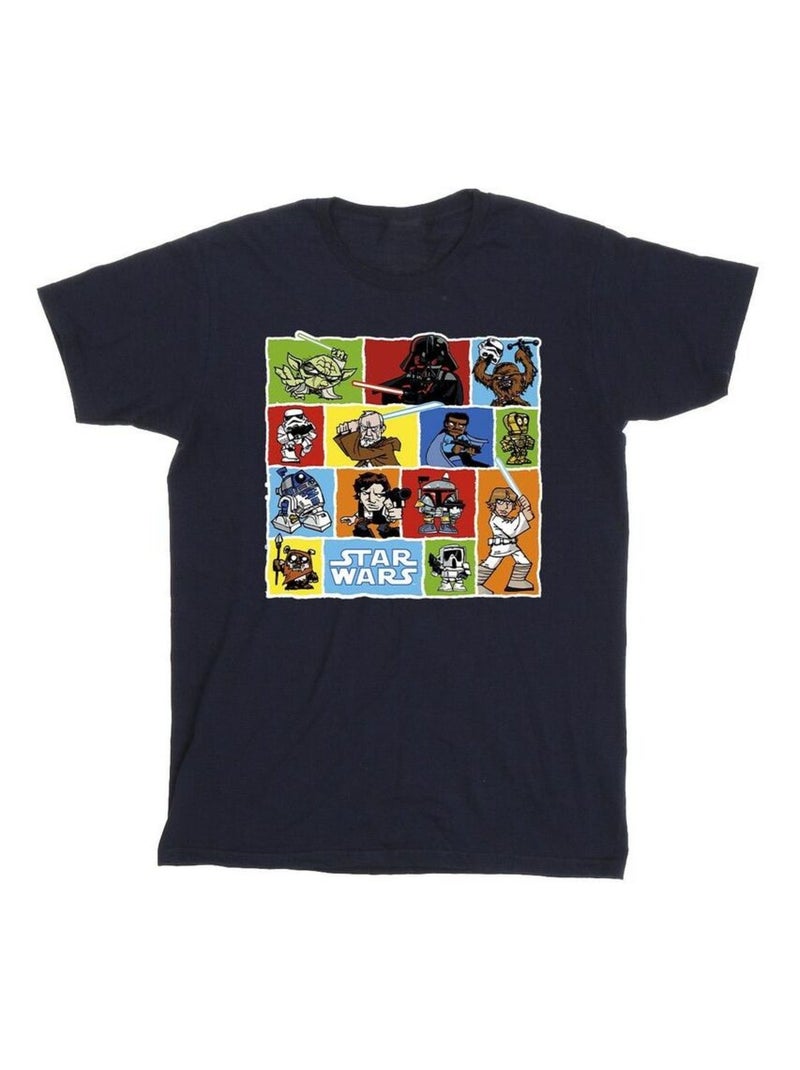 Star Wars - T-shirt Bleu marine - Kiabi