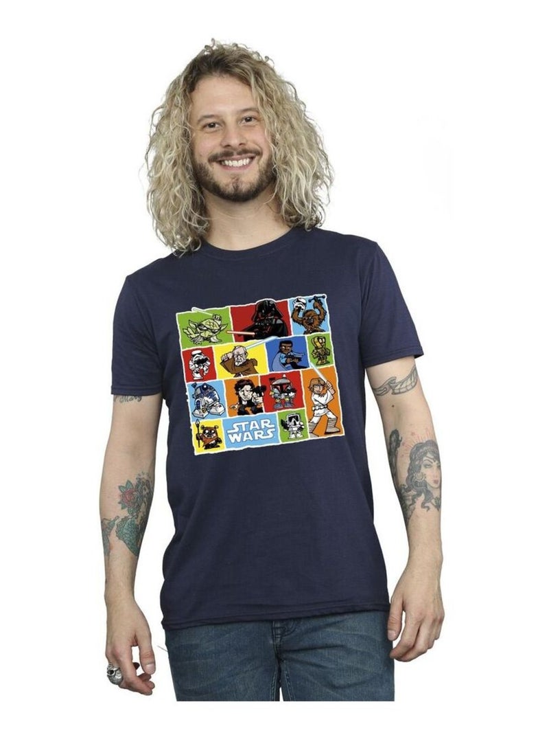 Star Wars - T-shirt Bleu marine - Kiabi