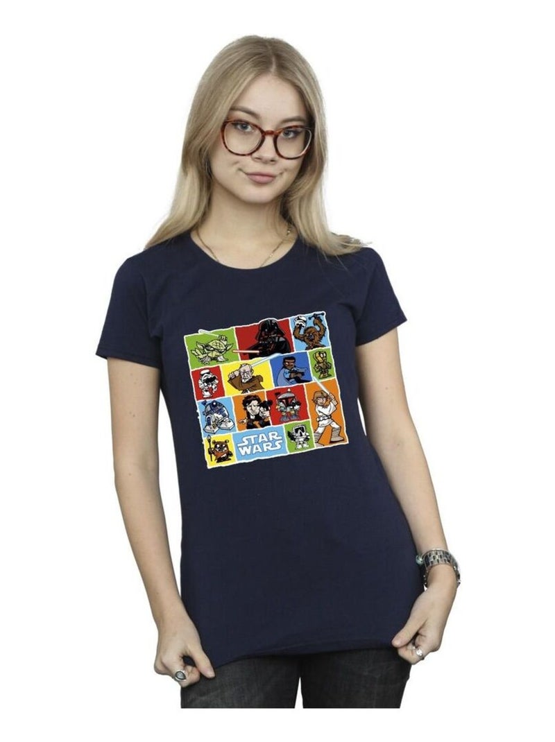 Star Wars - T-shirt Bleu marine - Kiabi