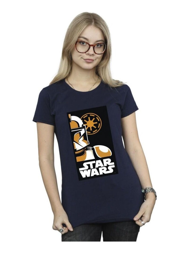 Star Wars - T-shirt Bleu marine - Kiabi