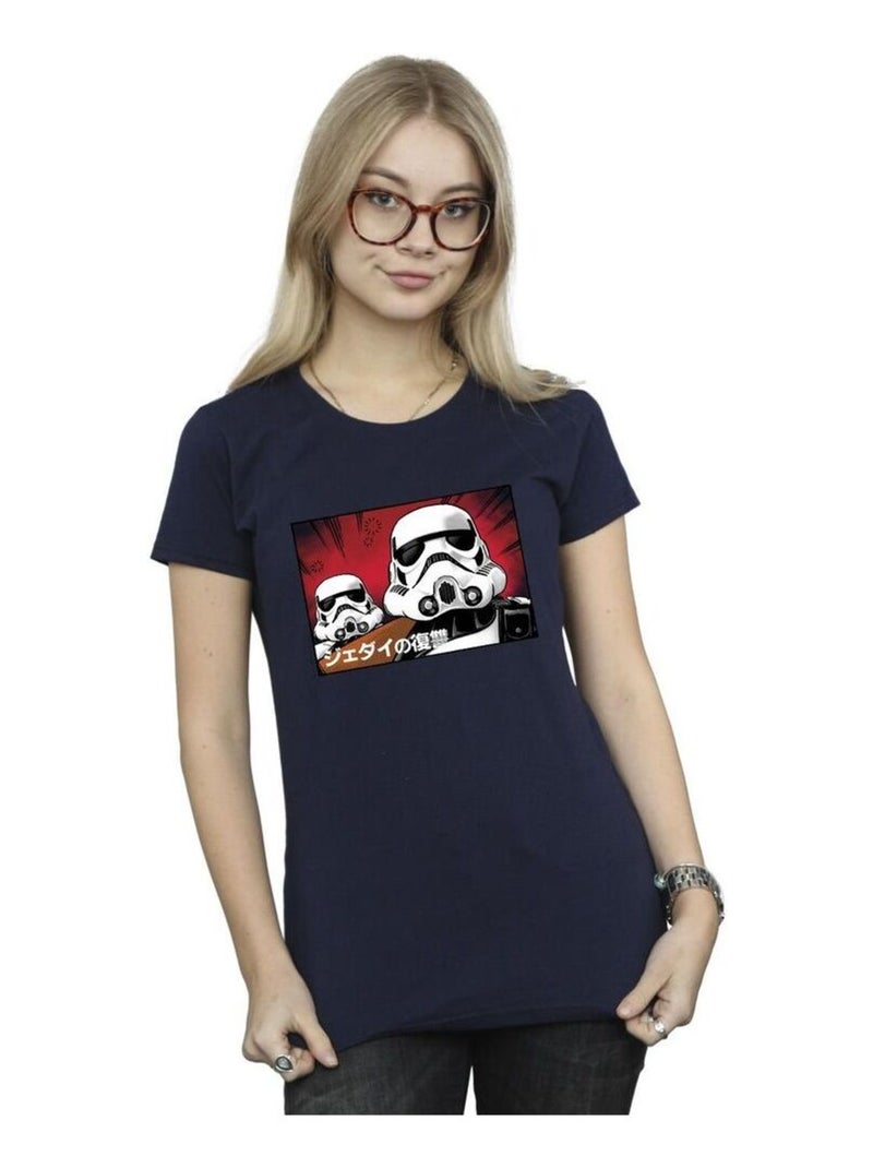 Star Wars - T-shirt Bleu marine - Kiabi