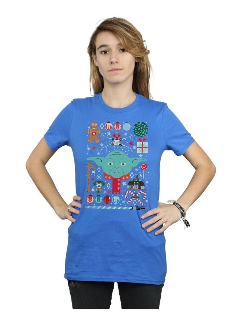 Star Wars - T-shirt Bleu roi - Kiabi