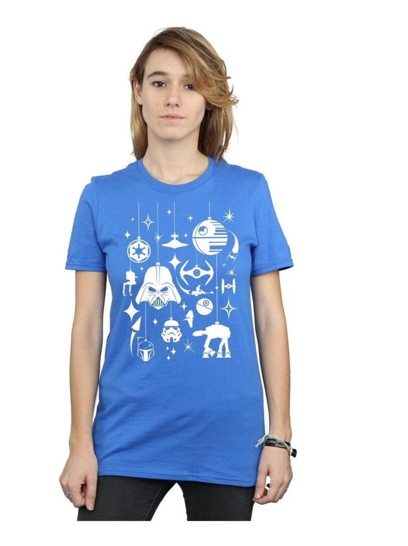 Star Wars - T-shirt Bleu roi - Kiabi