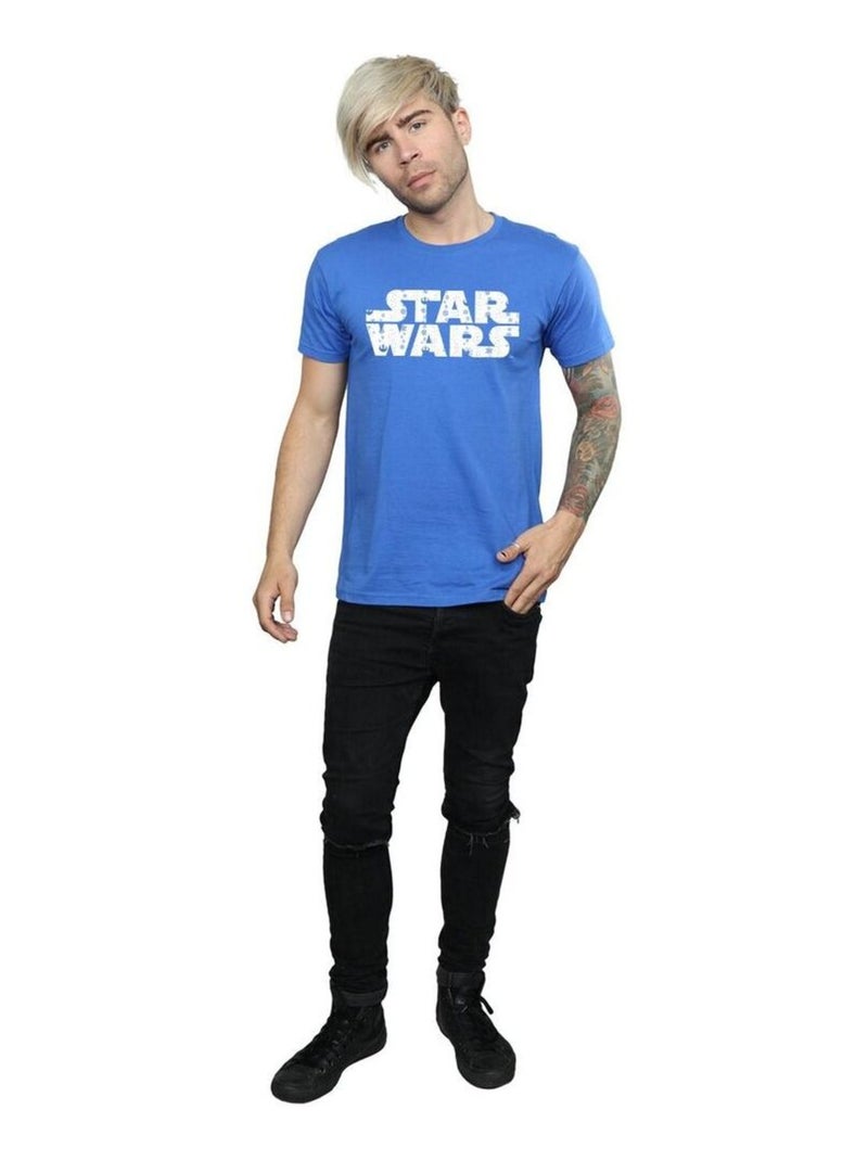 Star Wars - T-shirt Bleu roi - Kiabi