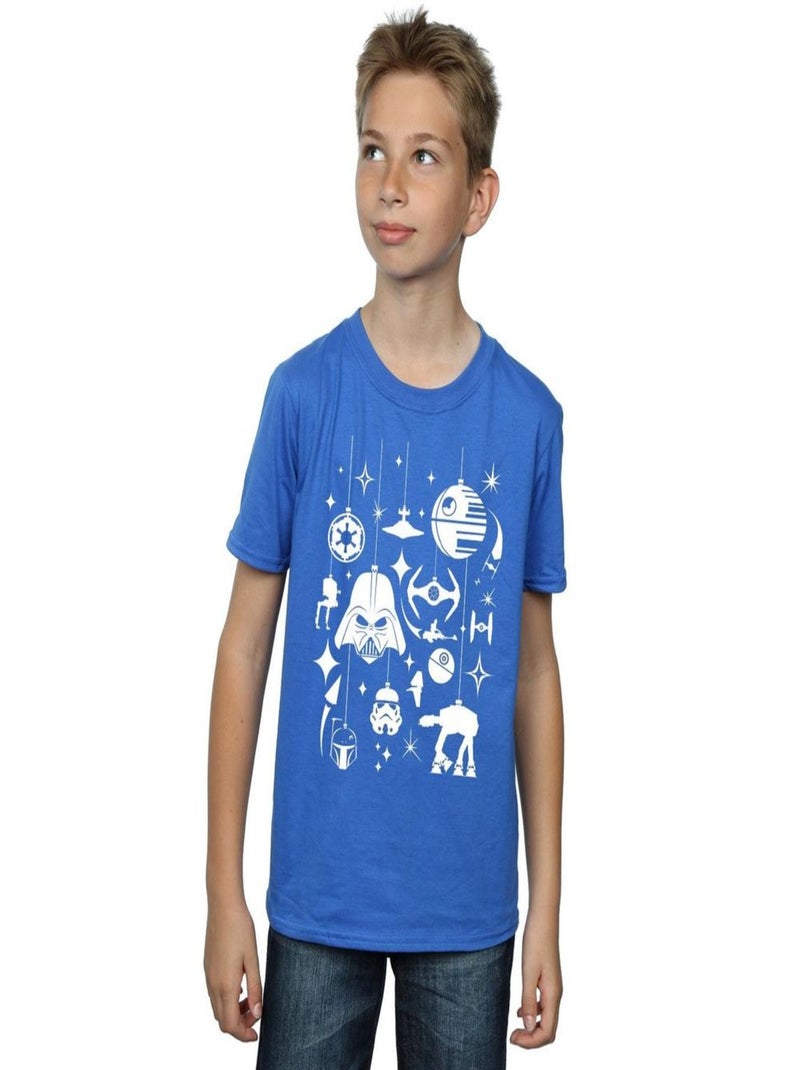 Star Wars - T-shirt Bleu roi - Kiabi