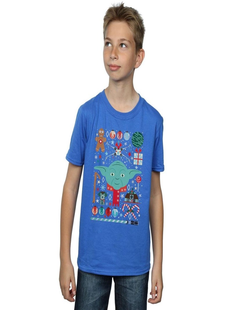 Star Wars - T-shirt Bleu roi - Kiabi