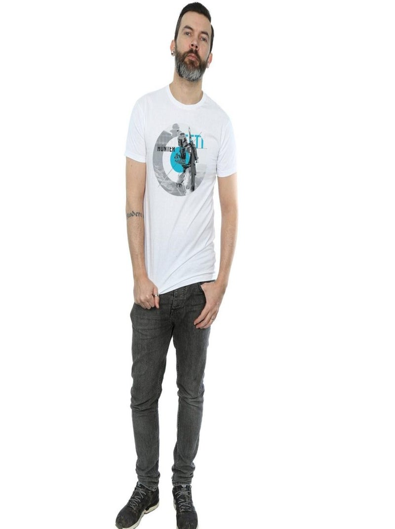 Star Wars - T-shirt BOUNTY HUNTER Blanc - Kiabi